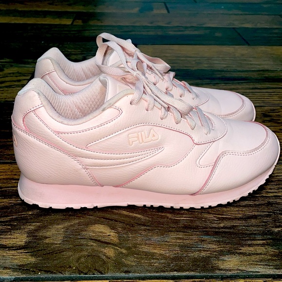 Fila Machu Pink Classic Sneakers Size 10 shoes retro - Picture 6 of 10